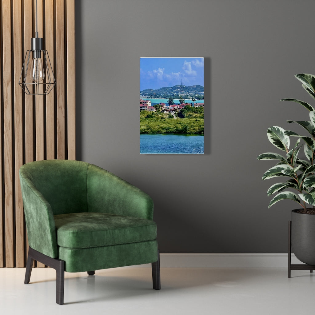 Villas By The Coast-Canvas Gallery Wraps - TomiJadePhotos