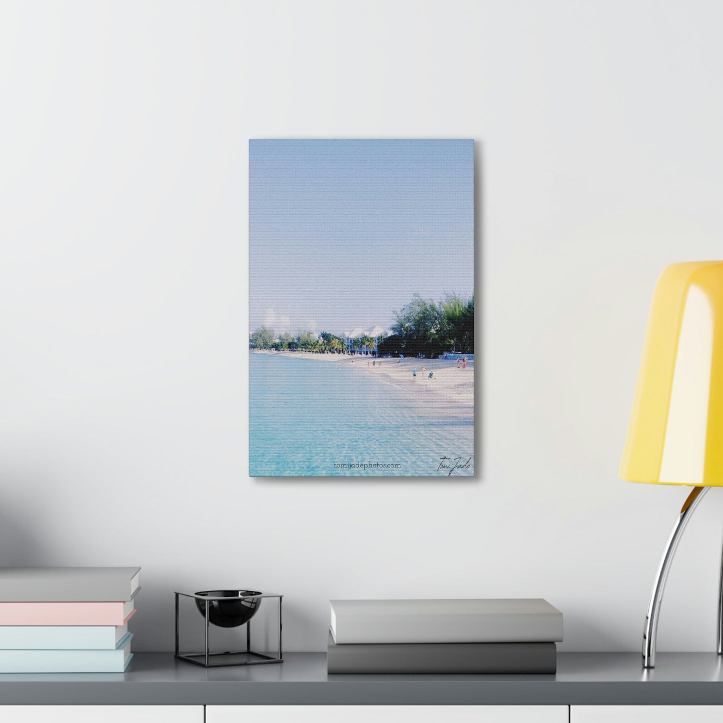White Beach - Canvas Gallery Wraps - TomiJadePhotos