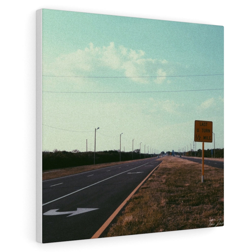 Road In The Horizon-Canvas Gallery Wraps - TomiJadePhotos