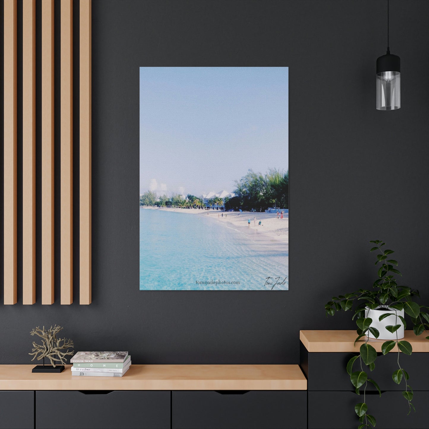 White Beach - Canvas Gallery Wraps - TomiJadePhotos