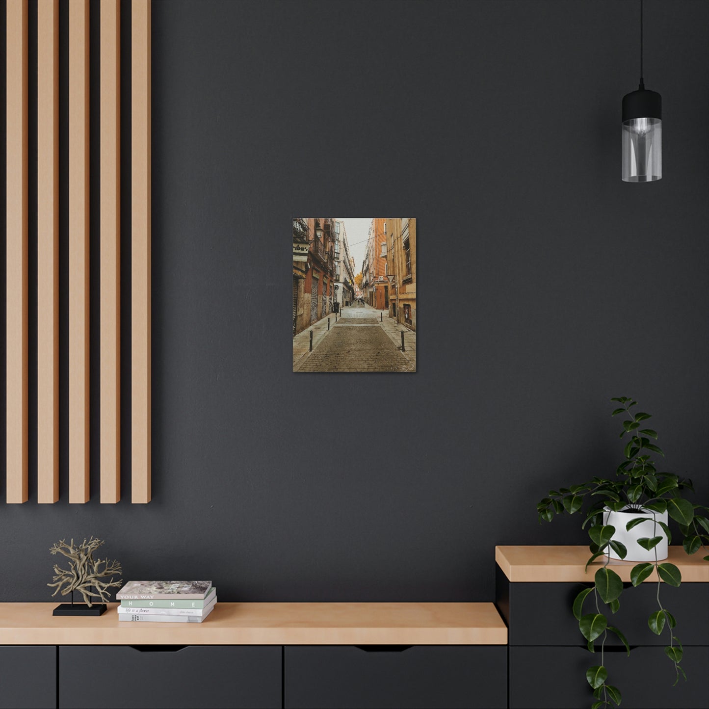 Nostalgic Streets - Canvas Gallery Wraps - TomiJadePhotos