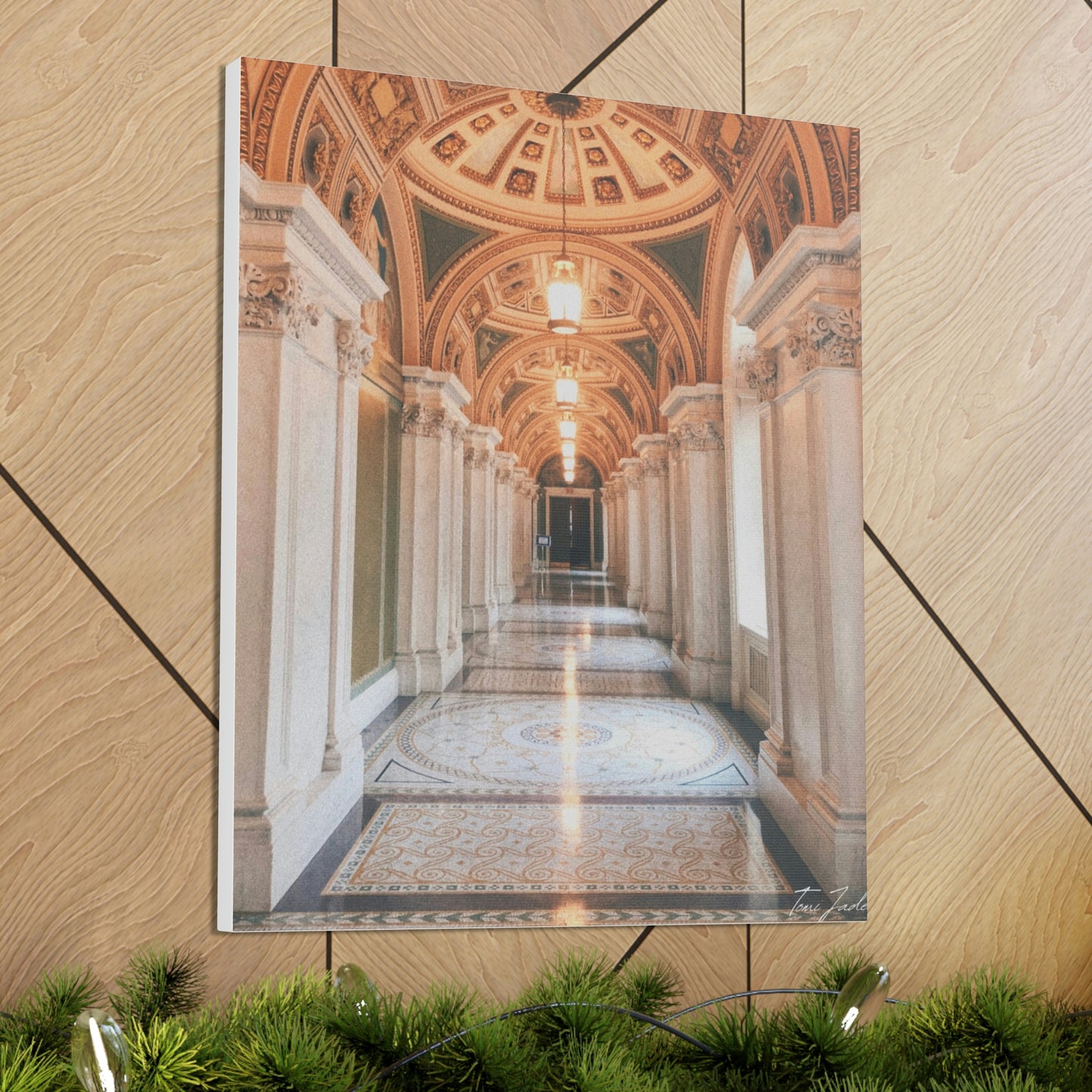 Halls Of The Capitol - Canvas Gallery Wraps - TomiJadePhotos