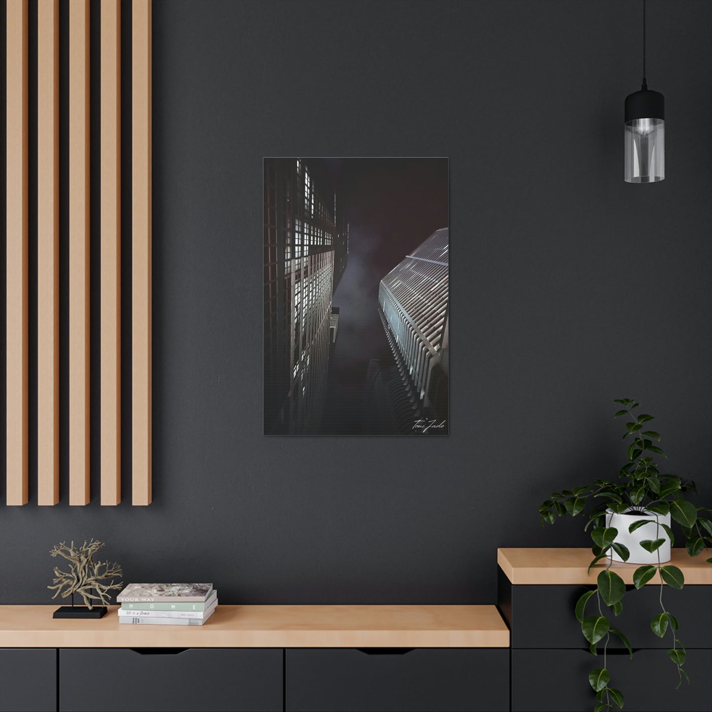 City Night Skies - Canvas Gallery Wraps - TomiJadePhotos