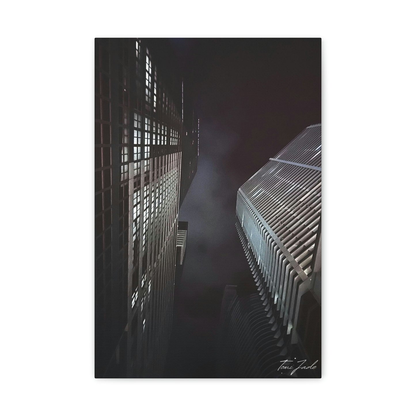 City Night Skies - Canvas Gallery Wraps - TomiJadePhotos