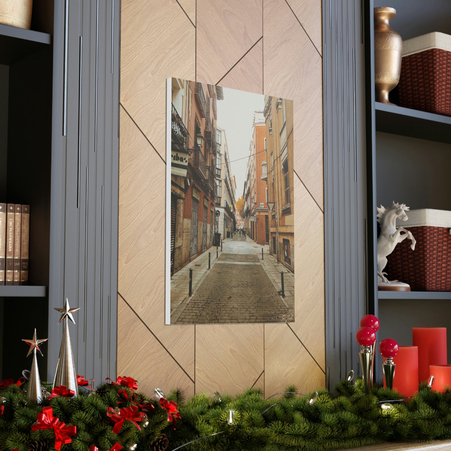 Nostalgic Streets - Canvas Gallery Wraps - TomiJadePhotos