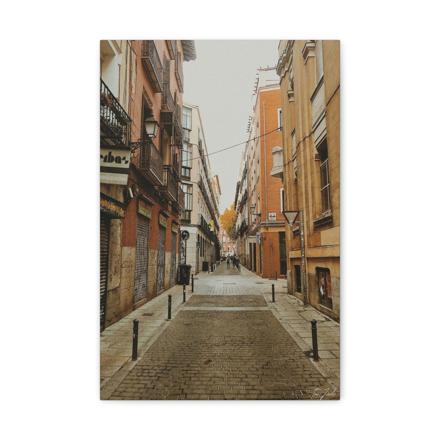 Nostalgic Streets - Canvas Gallery Wraps - TomiJadePhotos