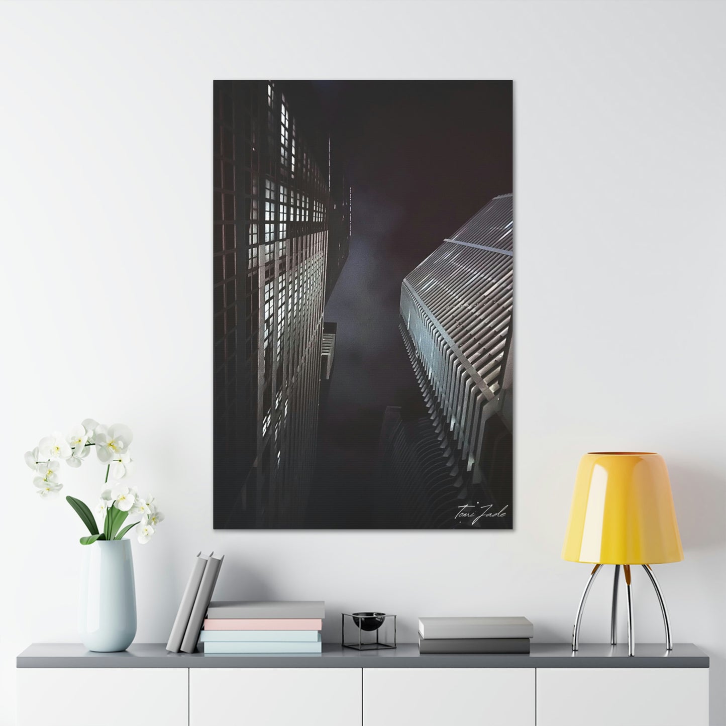 City Night Skies - Canvas Gallery Wraps - TomiJadePhotos