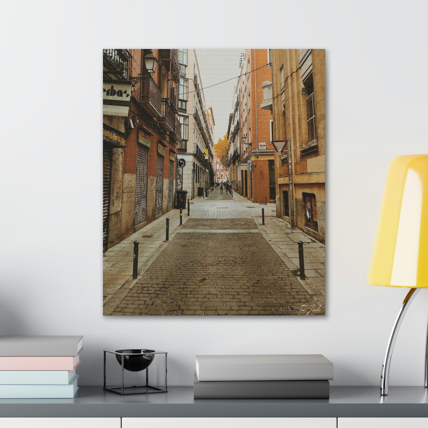 Nostalgic Streets - Canvas Gallery Wraps - TomiJadePhotos