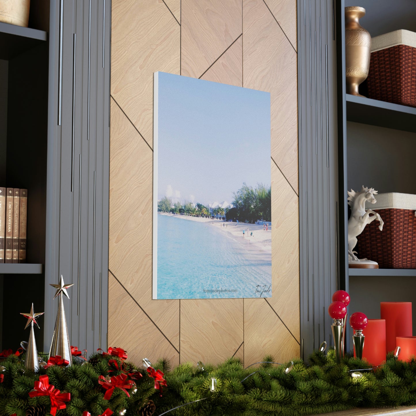 White Beach - Canvas Gallery Wraps - TomiJadePhotos