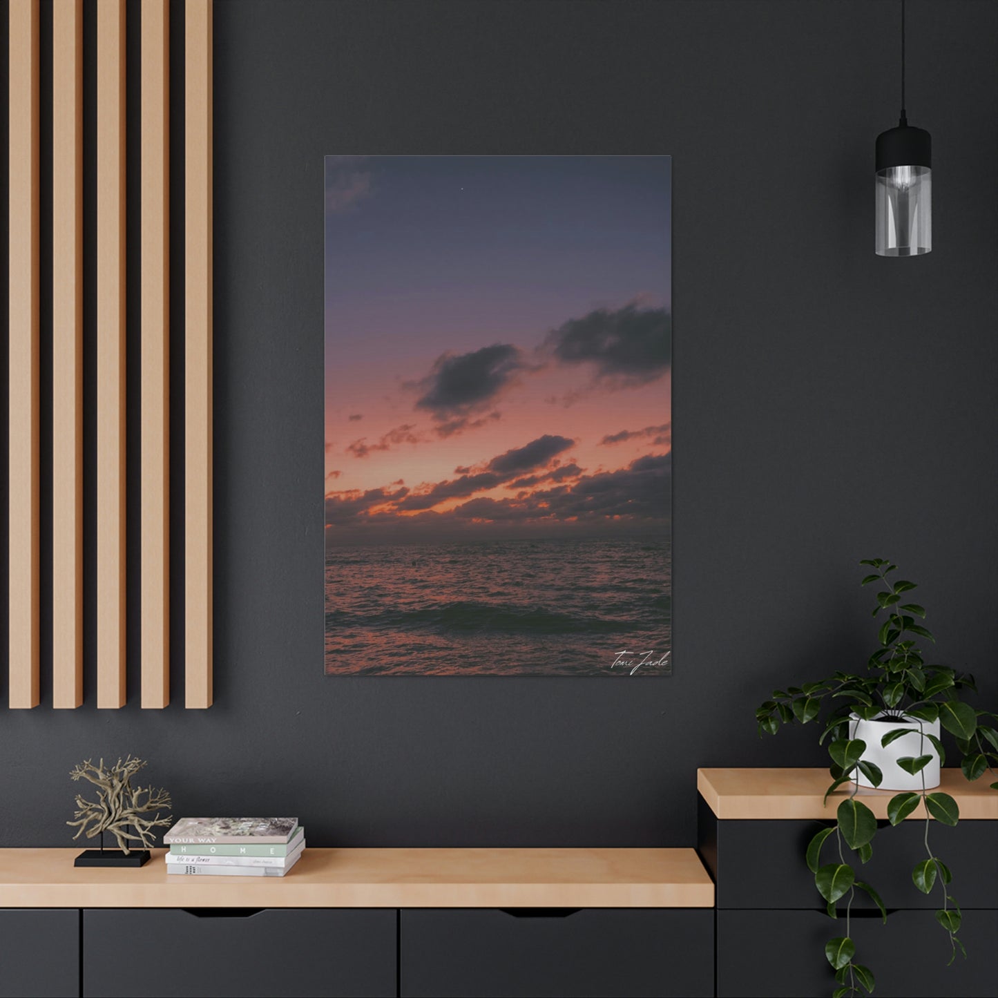Night At The Beach - Canvas Gallery Wraps - TomiJadePhotos