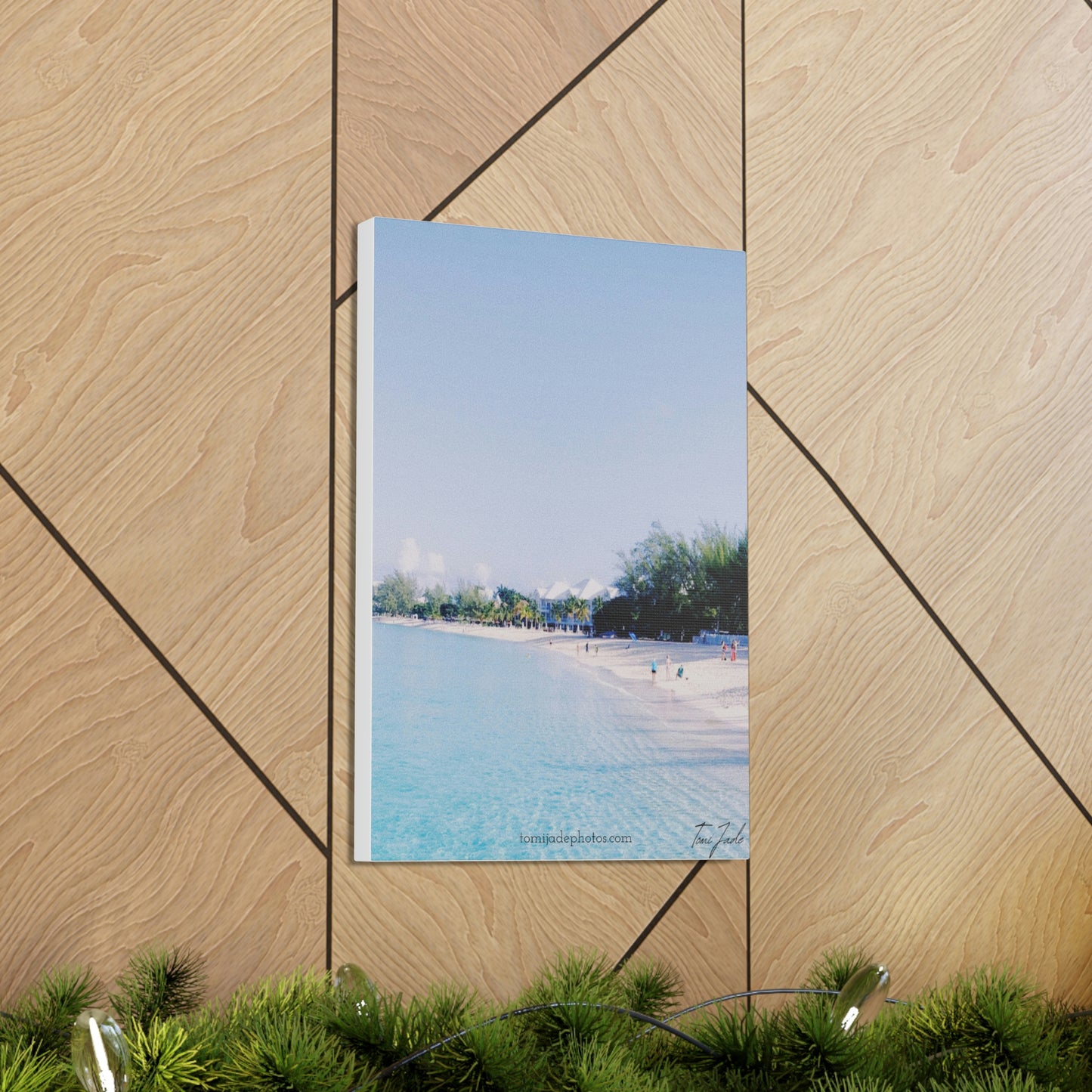 White Beach - Canvas Gallery Wraps - TomiJadePhotos