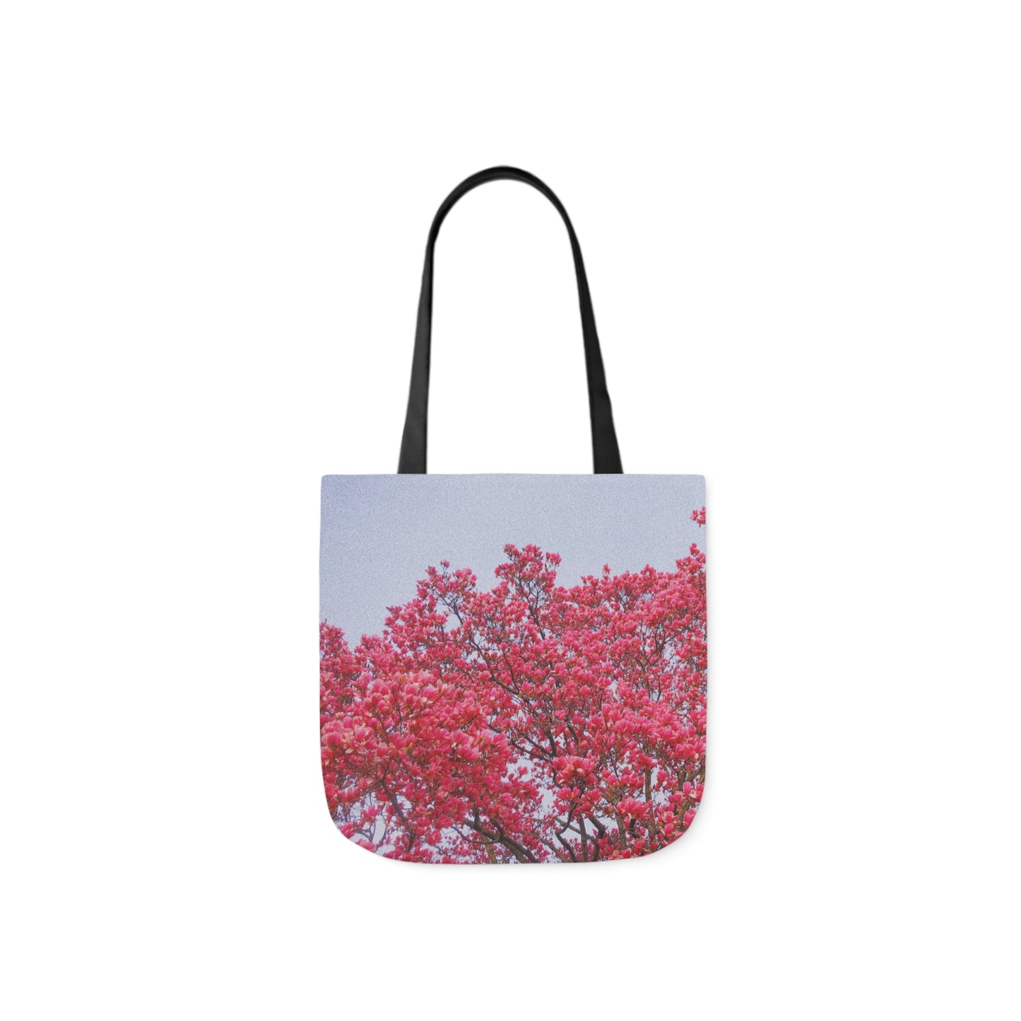 Blooming Pink - Canvas Tote Bag (Ladies), 5-Color Straps