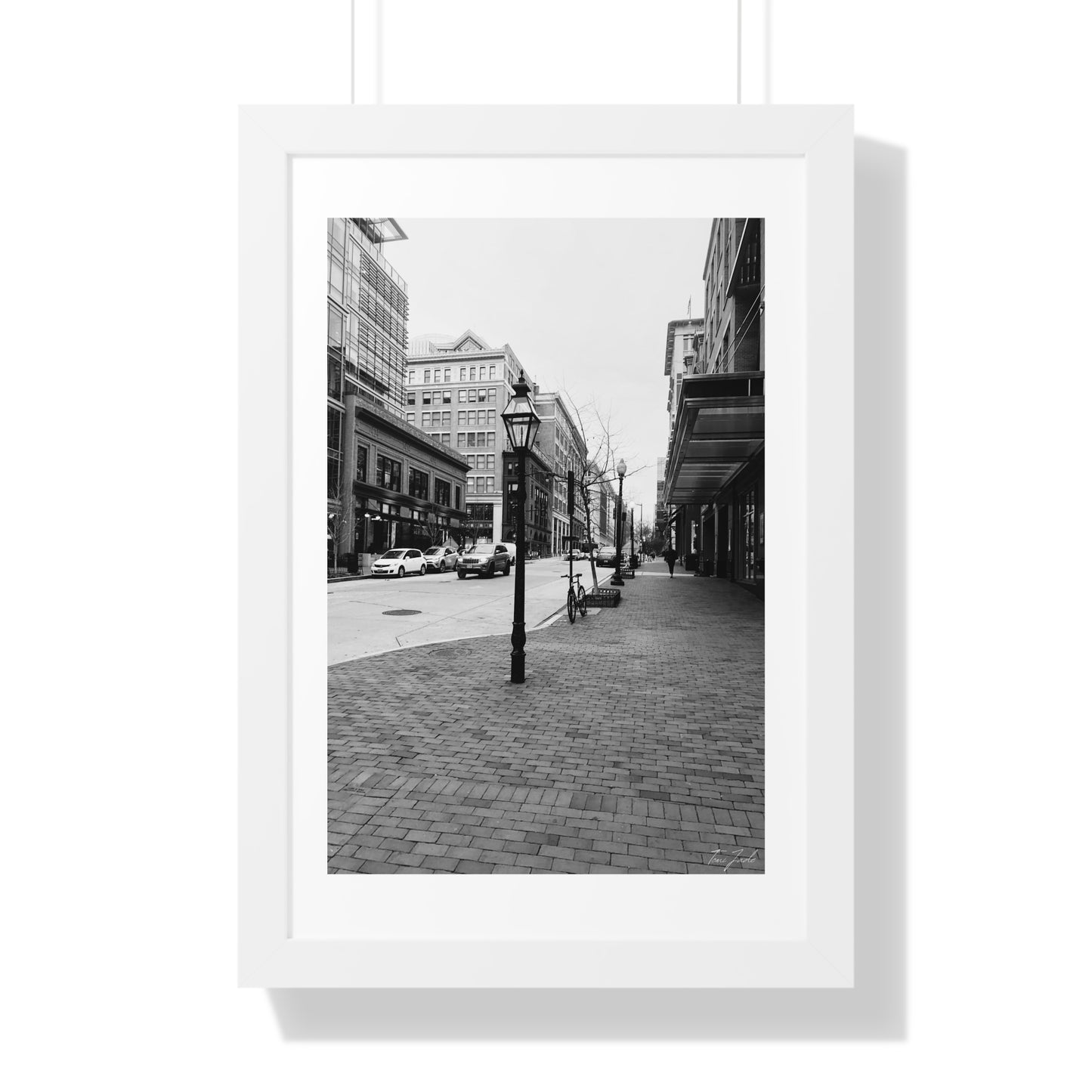 Eleventh Street - Framed Vertical Poster