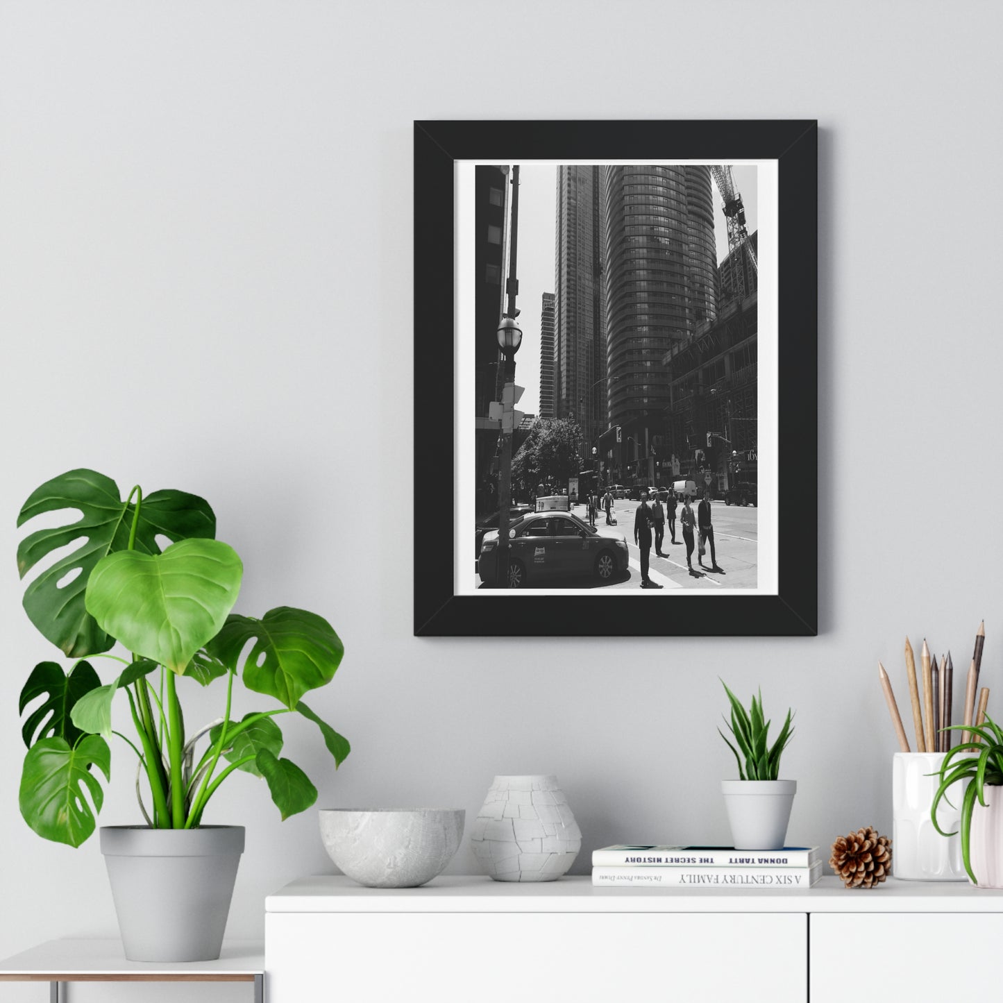 Bremner Boulevard - Framed Vertical Poster