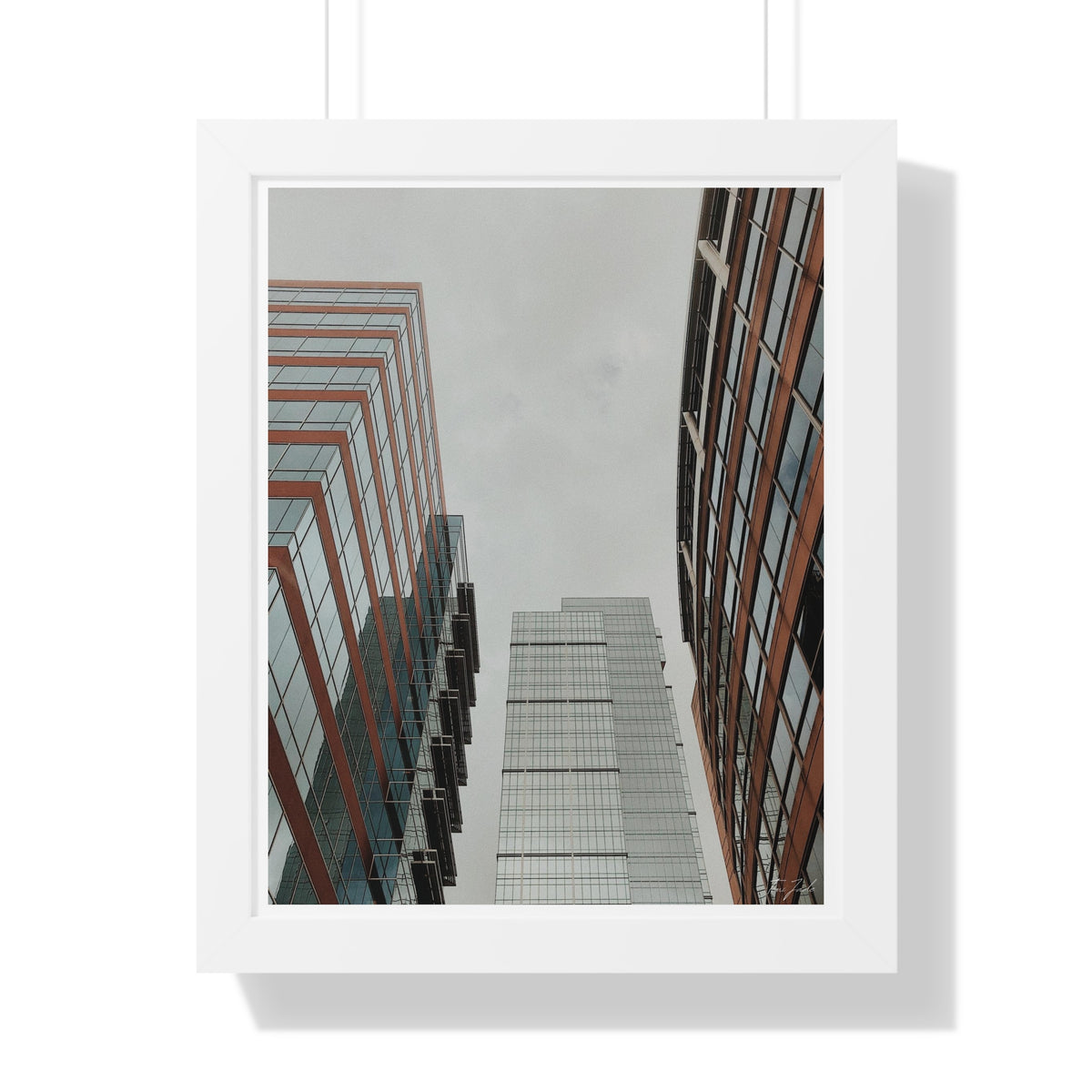 Tall Reflection - Framed Vertical Poster