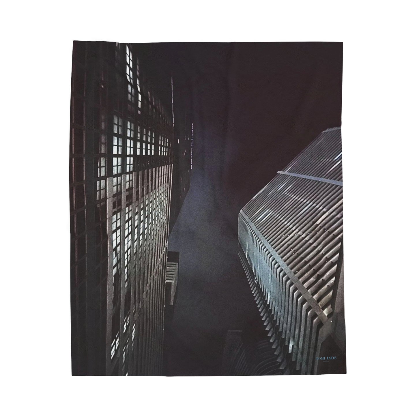 City Night Skies - Velveteen Plush Blanket