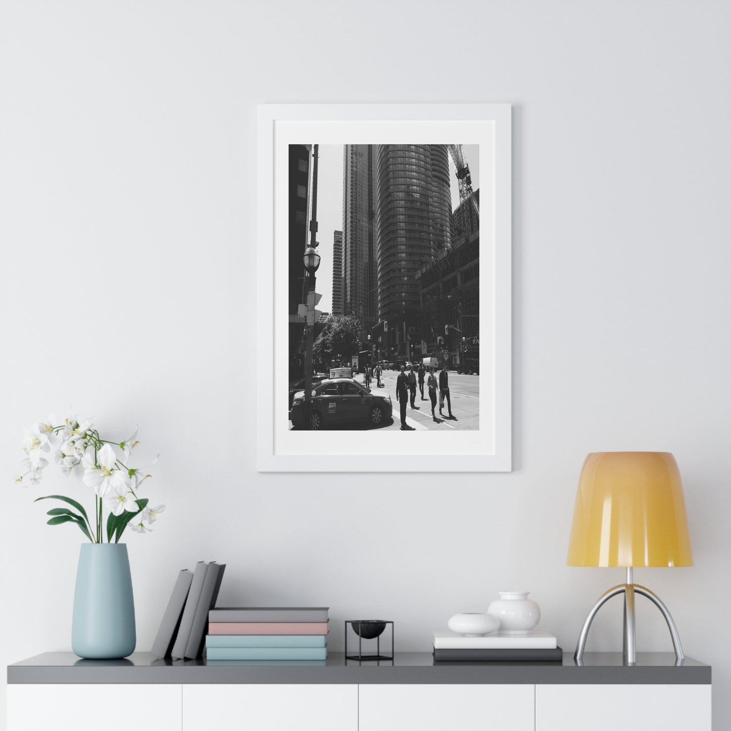 Bremner Boulevard - Framed Vertical Poster