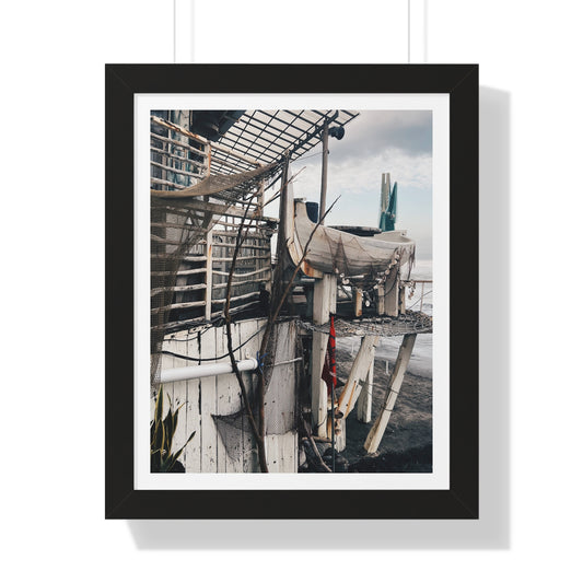 Long Mariner - Framed Vertical Poster