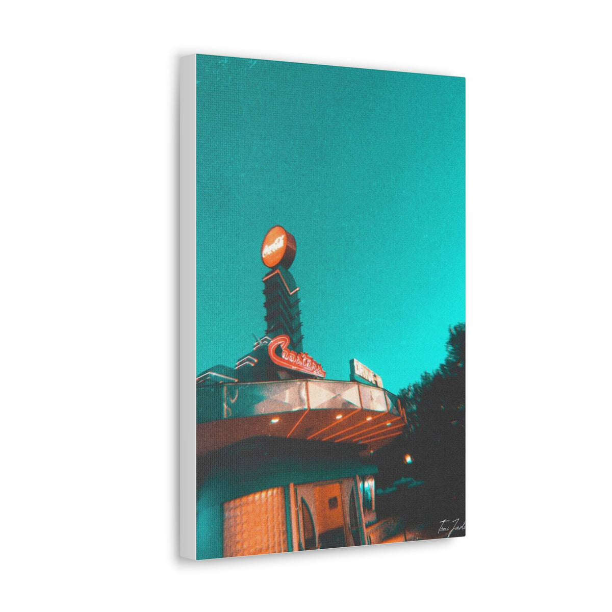 Coasters Drive In - Canvas Gallery Wraps