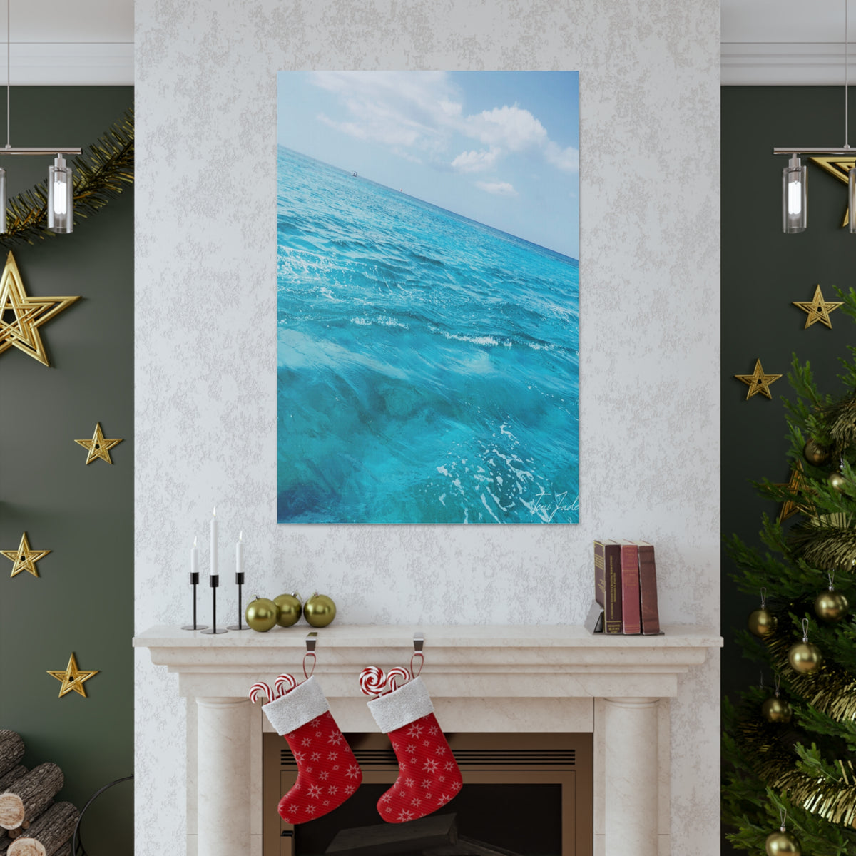 Ocean Blue - Canvas Gallery Wraps