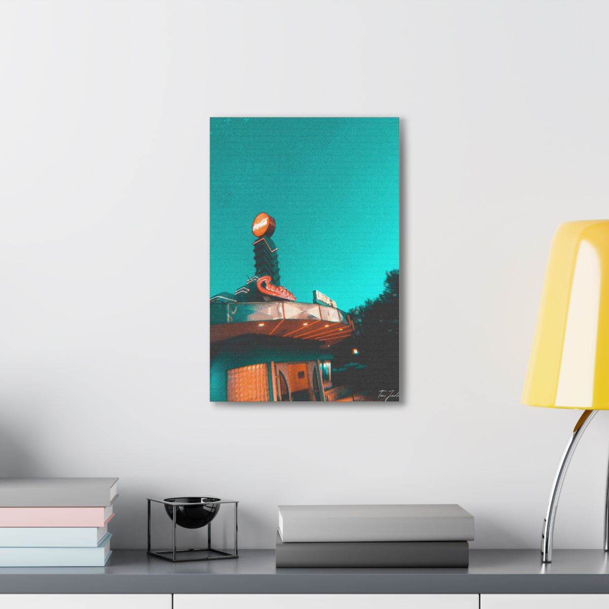 Coasters Drive In - Canvas Gallery Wraps