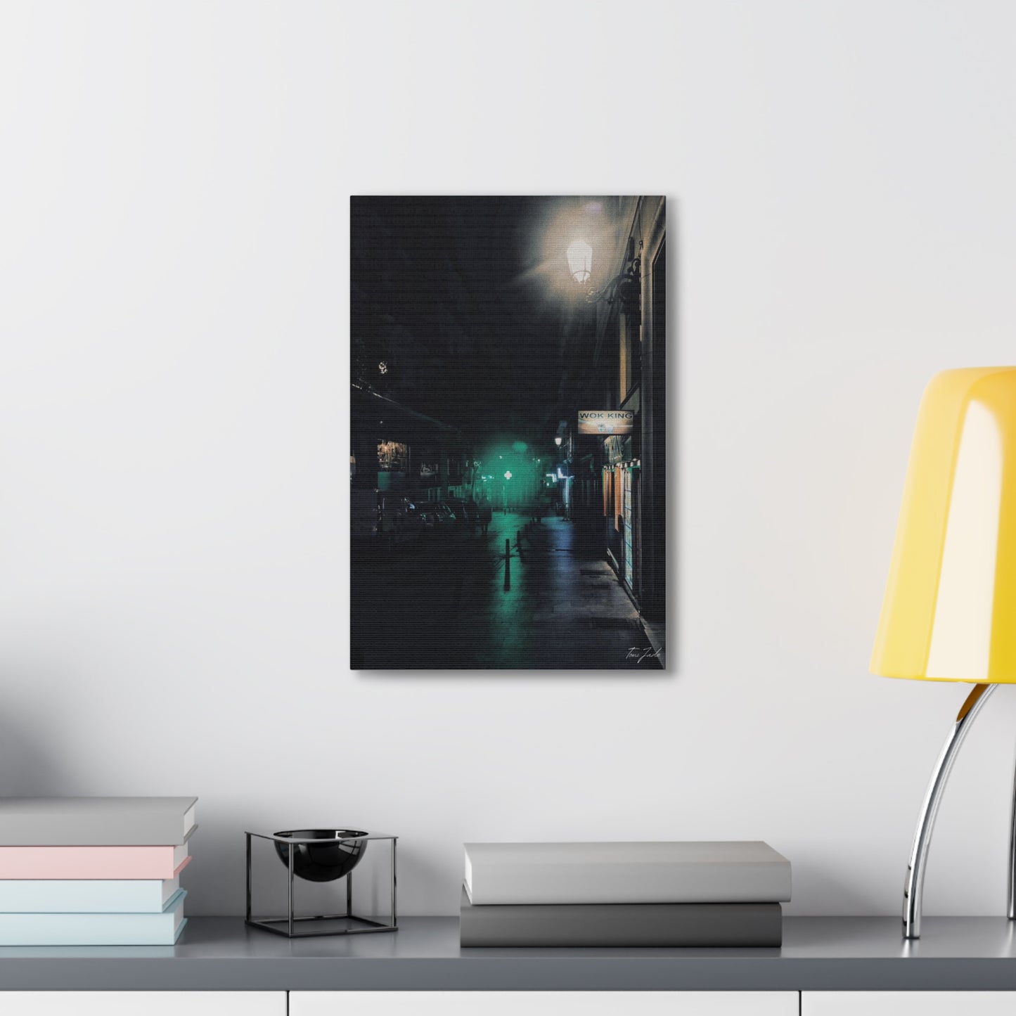 Night in Madrid - Canvas Gallery Wraps