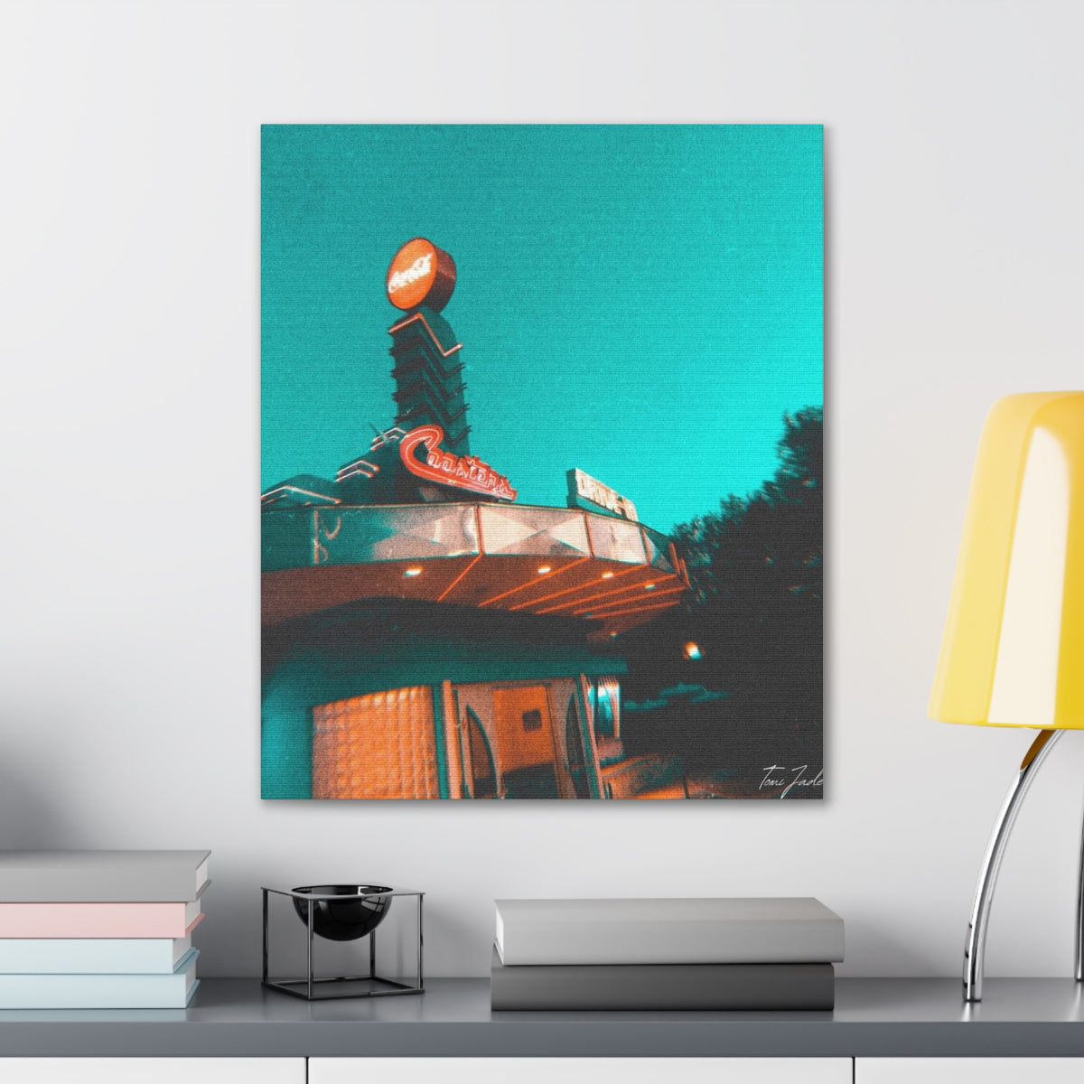 Coasters Drive In - Canvas Gallery Wraps