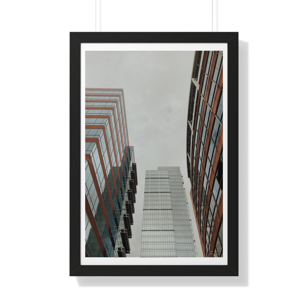 Tall Reflection - Framed Vertical Poster