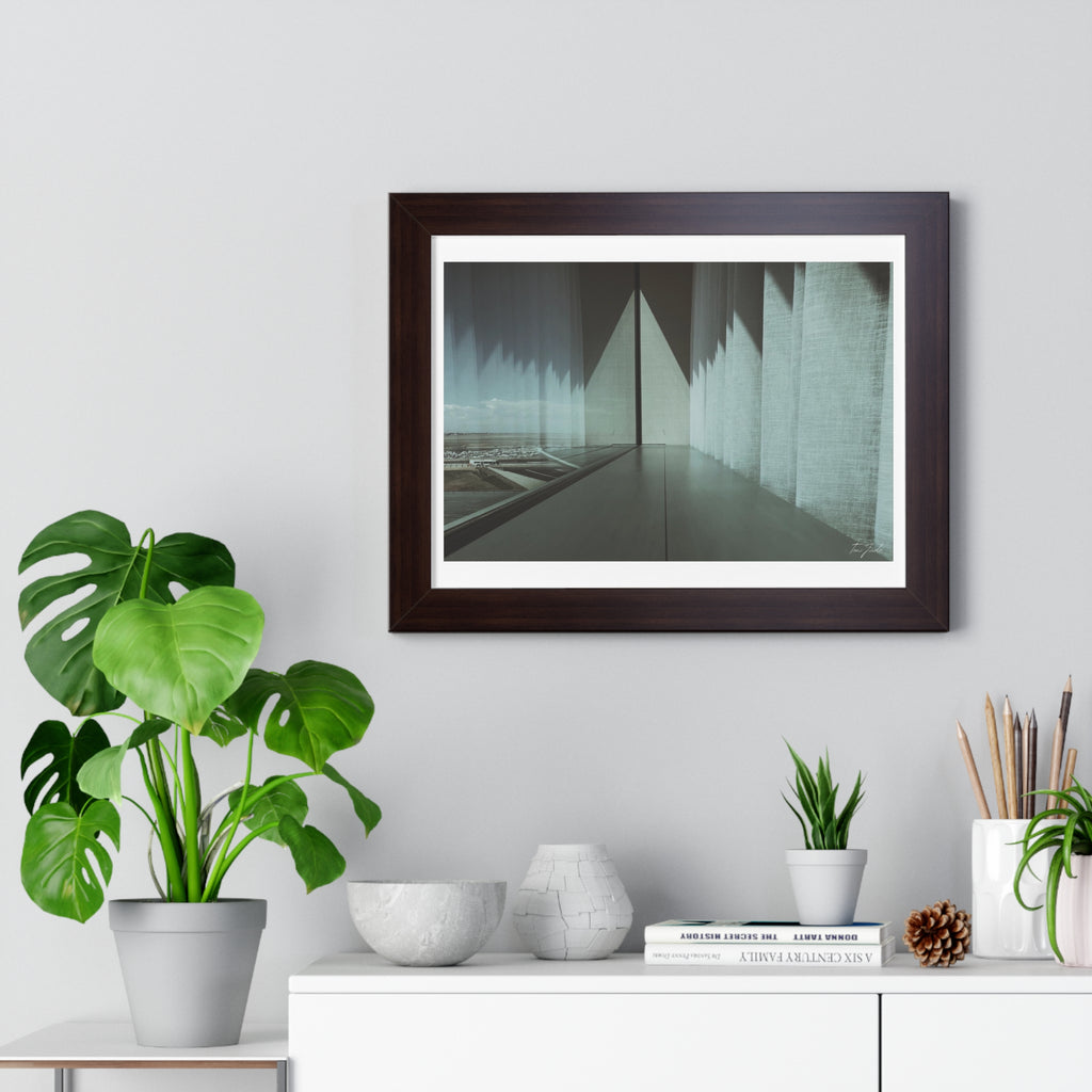 Balance of Symmetry - Framed Horizontal Poster