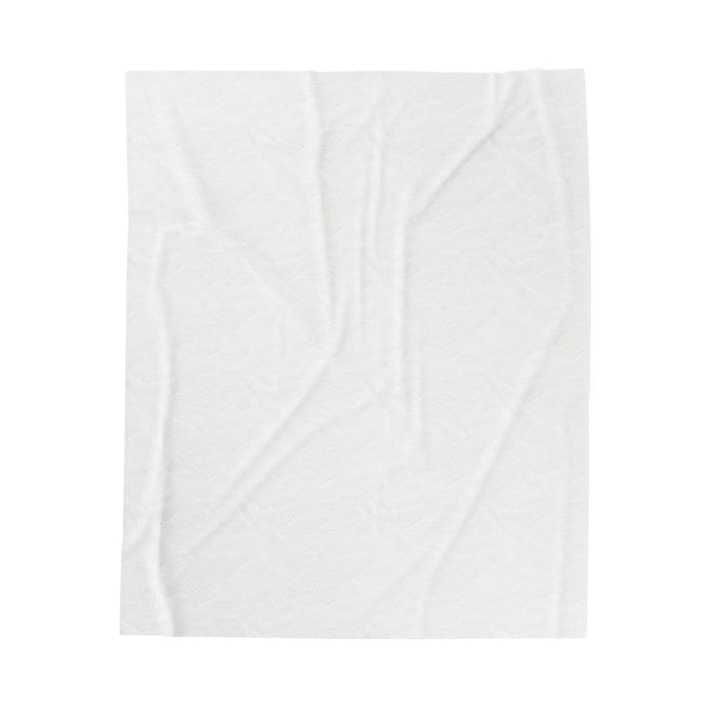 Blooming Pink - Velveteen Plush Blanket