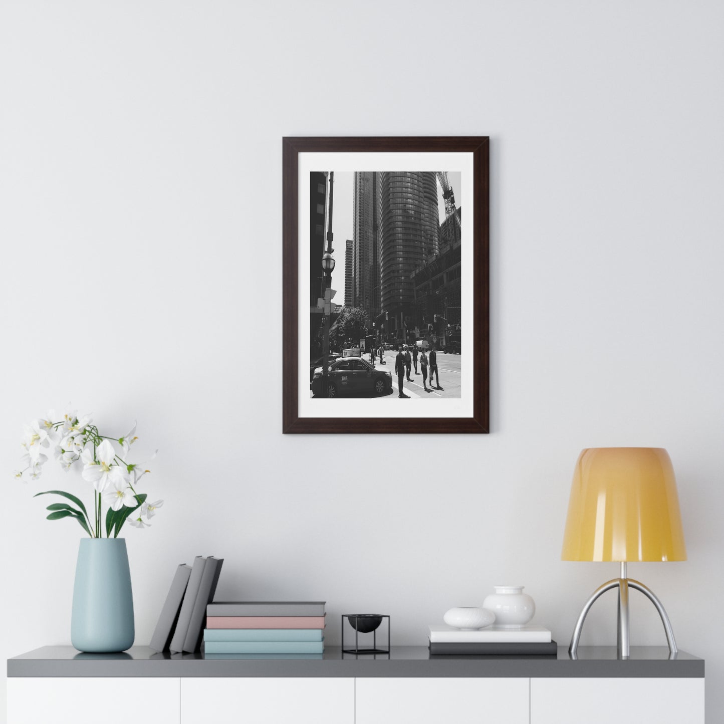 Bremner Boulevard - Framed Vertical Poster