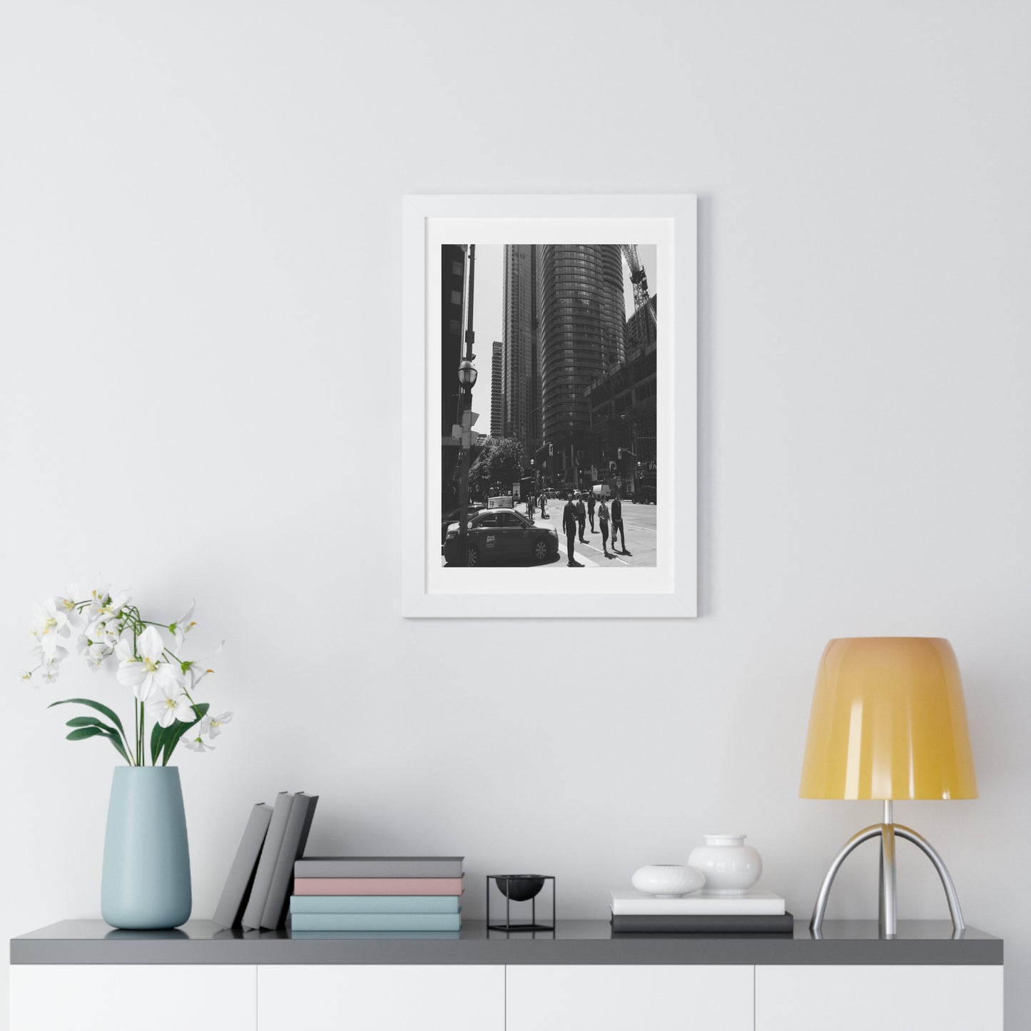 Bremner Boulevard - Framed Vertical Poster