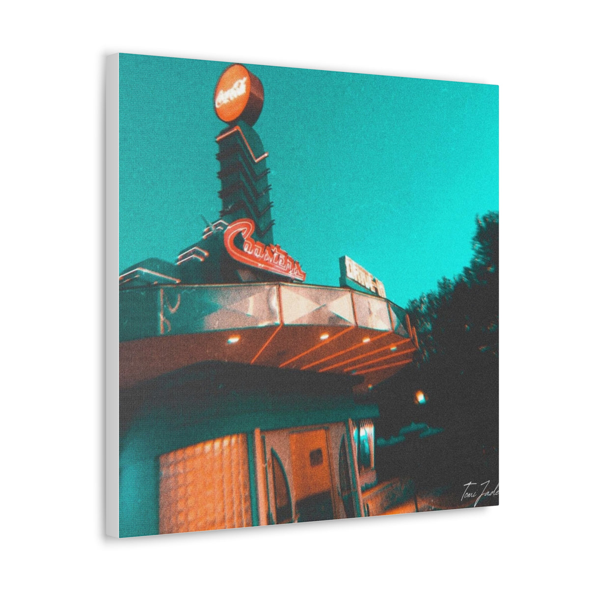 Coasters Drive In - Canvas Gallery Wraps