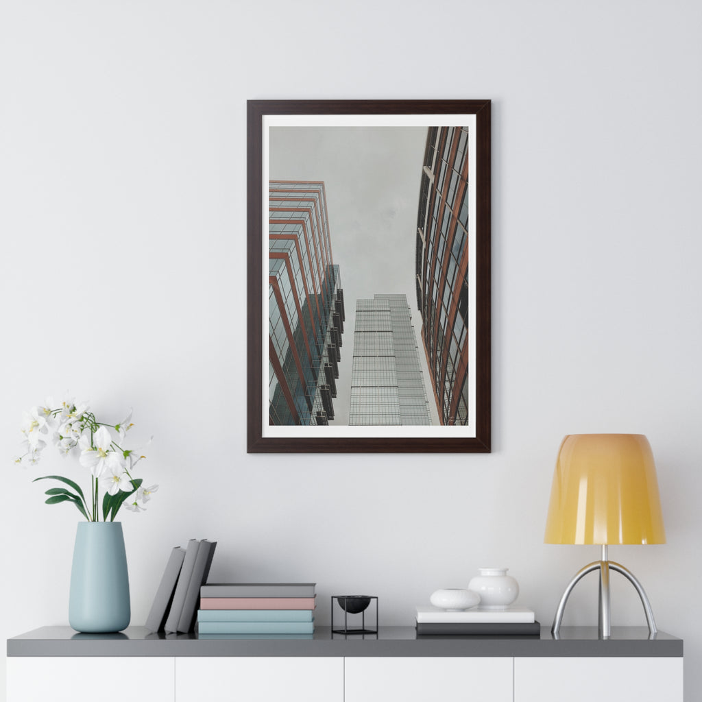 Tall Reflection - Framed Vertical Poster