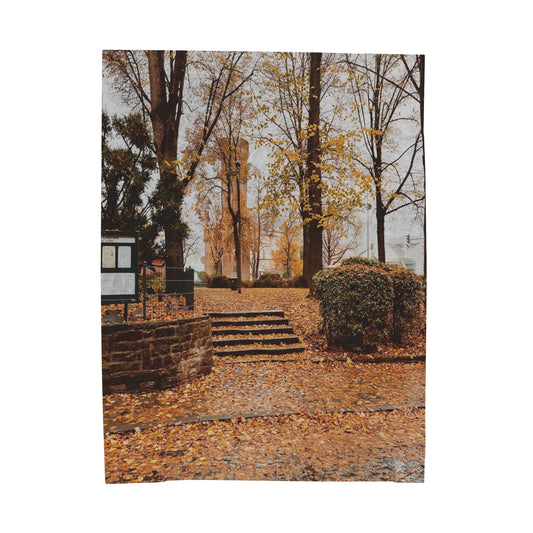 Fall in Germany - Velveteen Plush Blanket