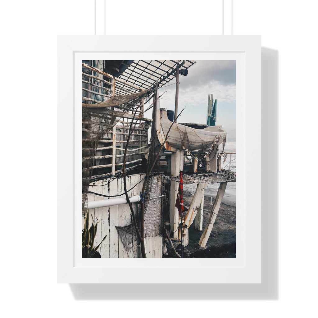 Long Mariner - Framed Vertical Poster