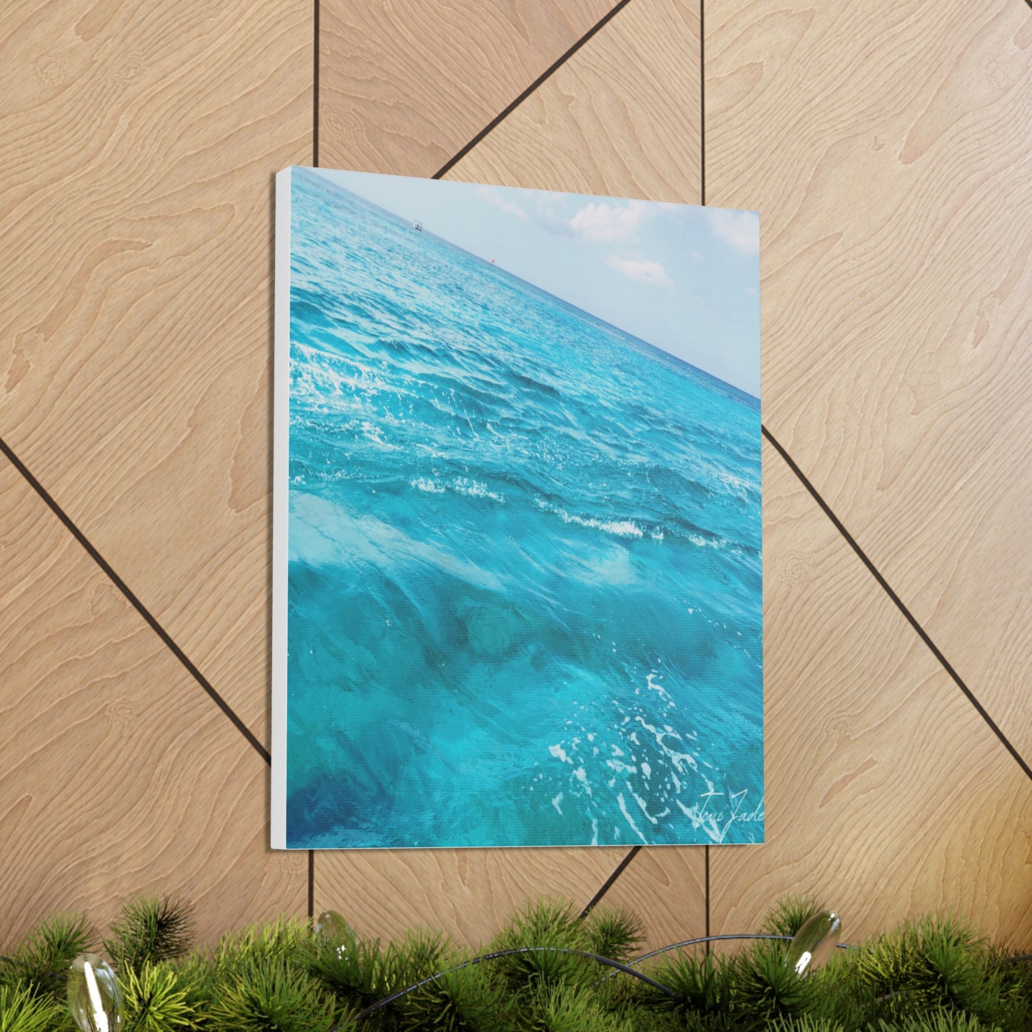 Ocean Blue - Canvas Gallery Wraps