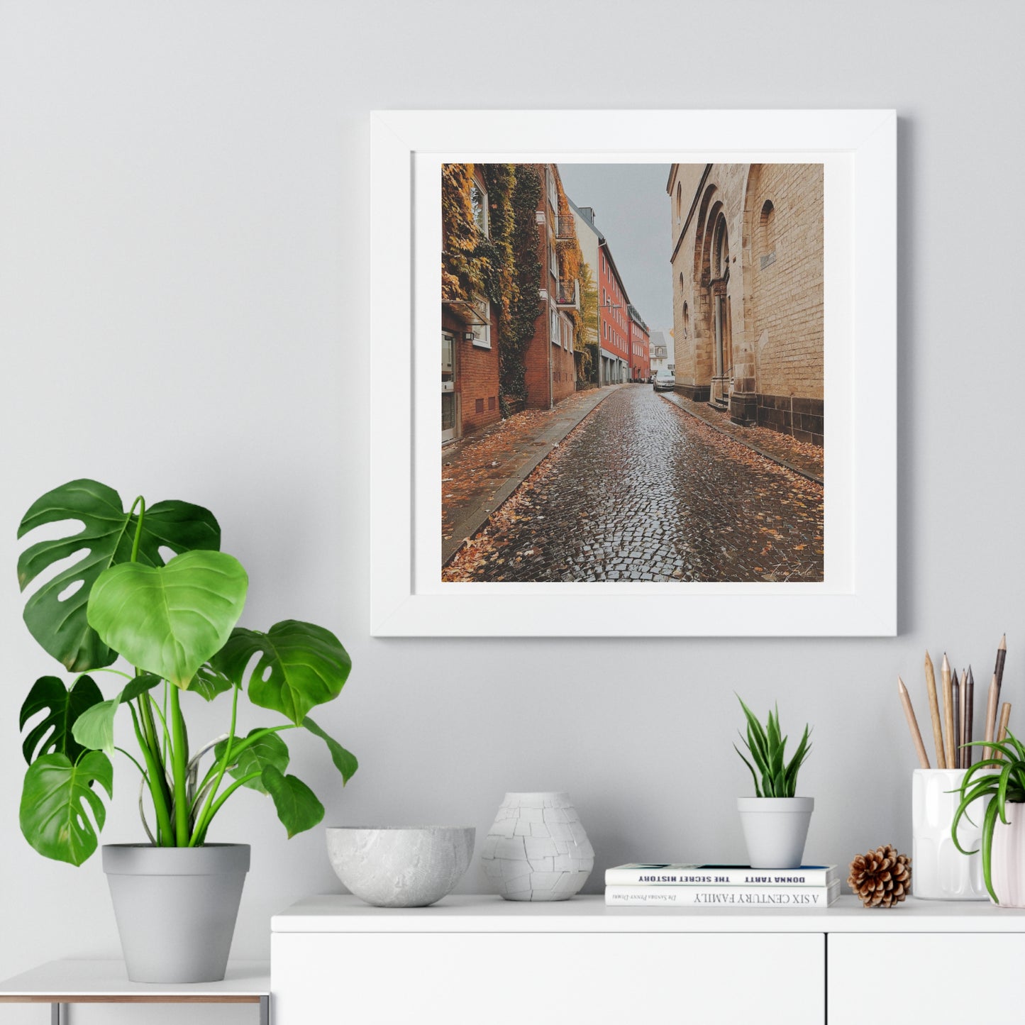 Diverse Buildings of Germany - Framed Vertical Poster