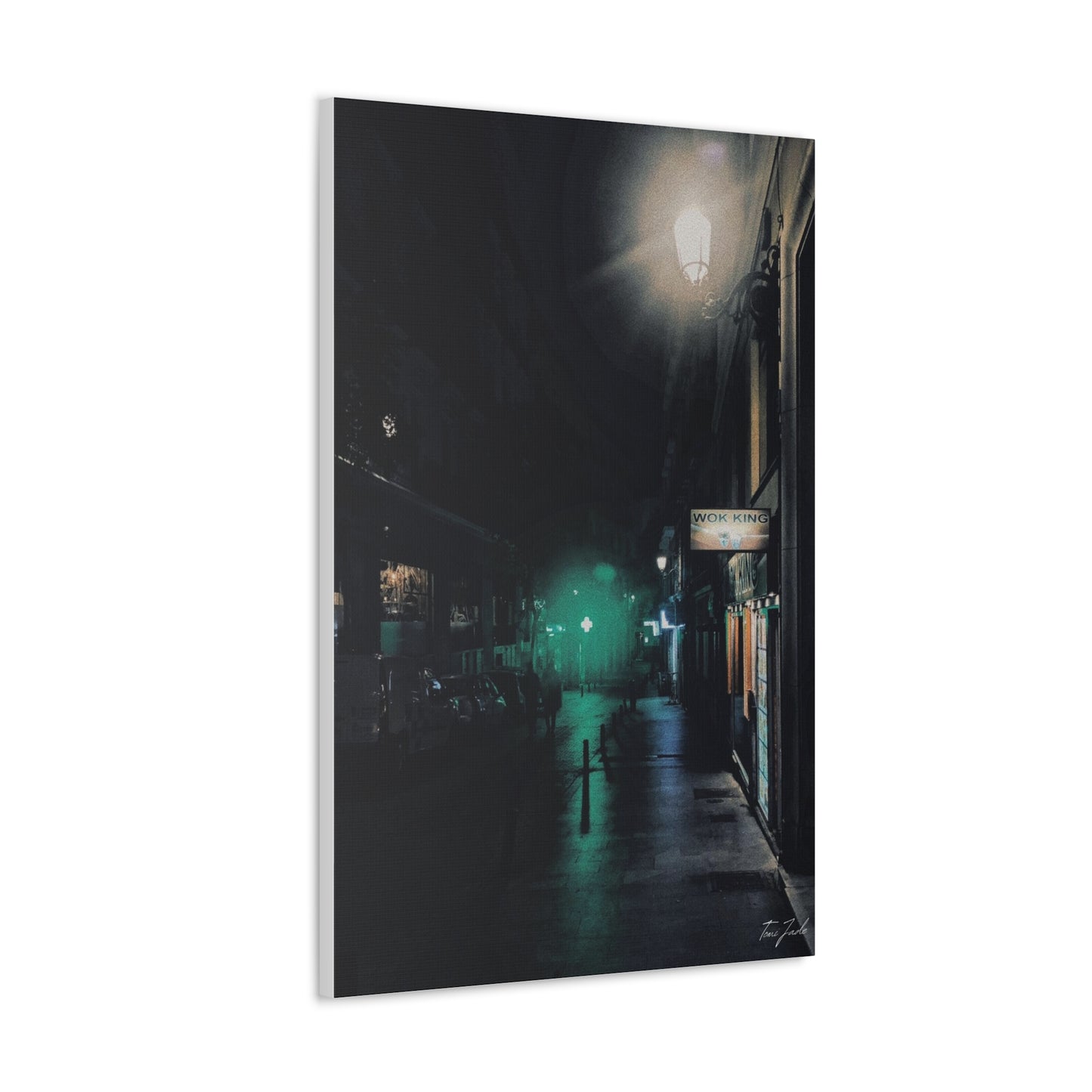 Night in Madrid - Canvas Gallery Wraps