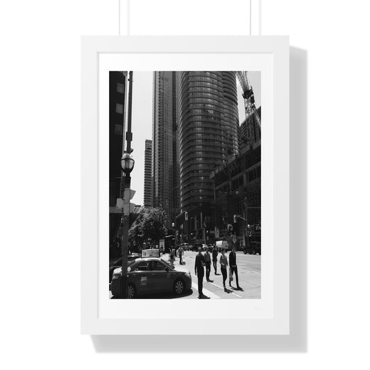 Bremner Boulevard - Framed Vertical Poster