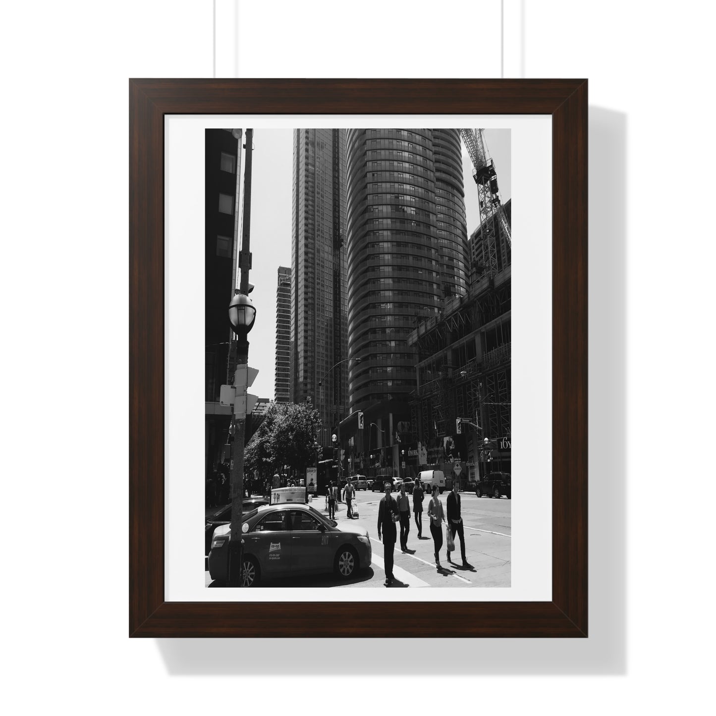 Bremner Boulevard - Framed Vertical Poster