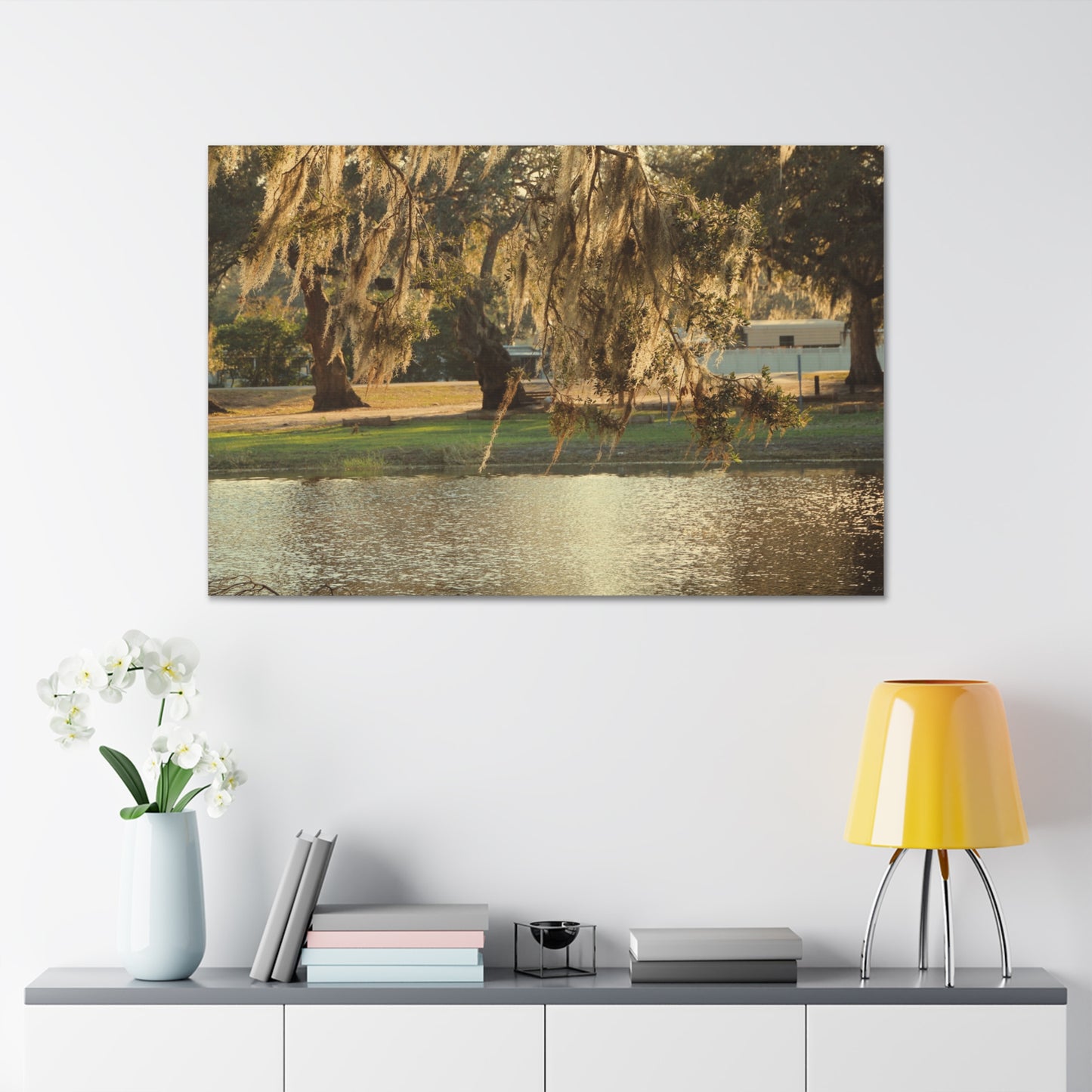 A Golden Park - Canvas Gallery Wraps