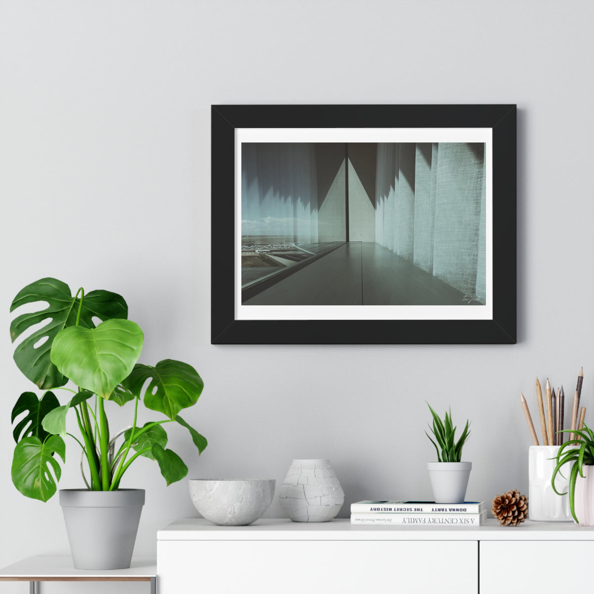 Balance of Symmetry - Framed Horizontal Poster