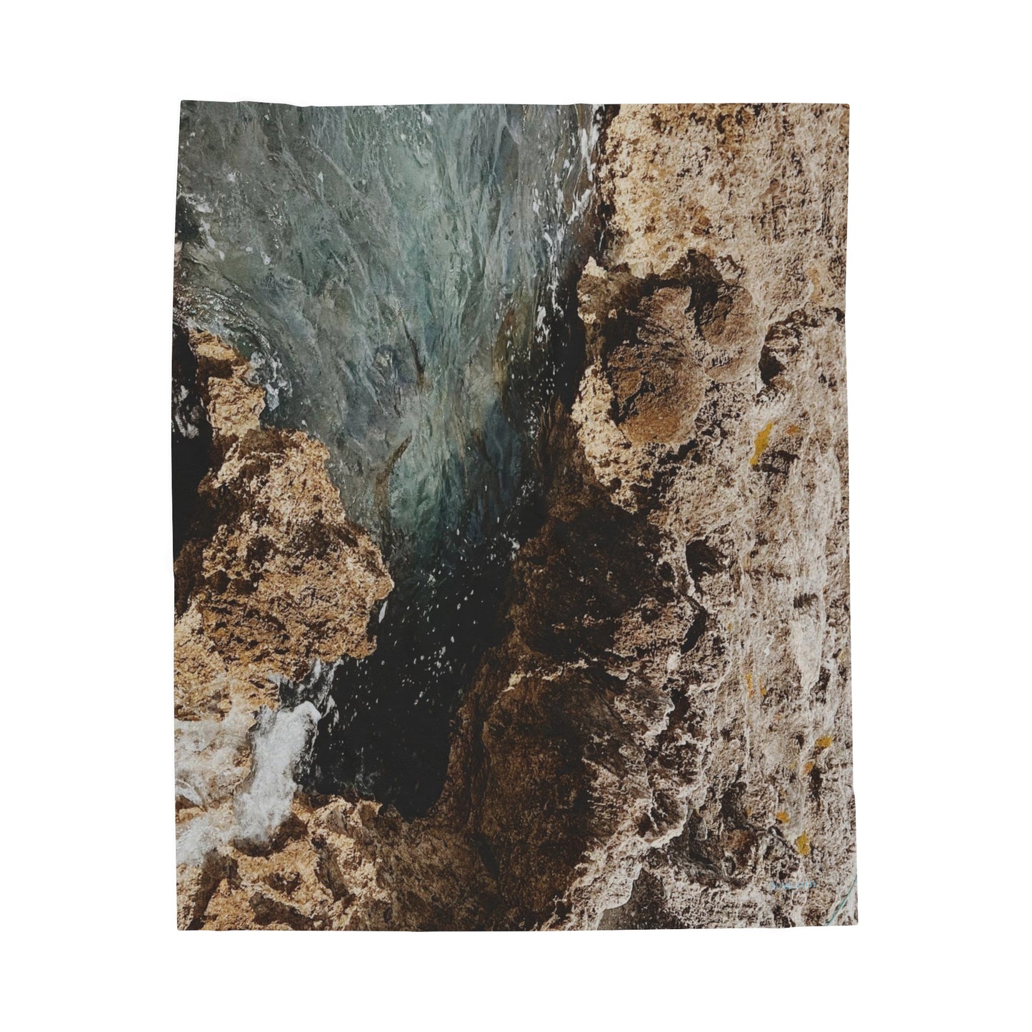 Low Tide - Velveteen Plush Blanket