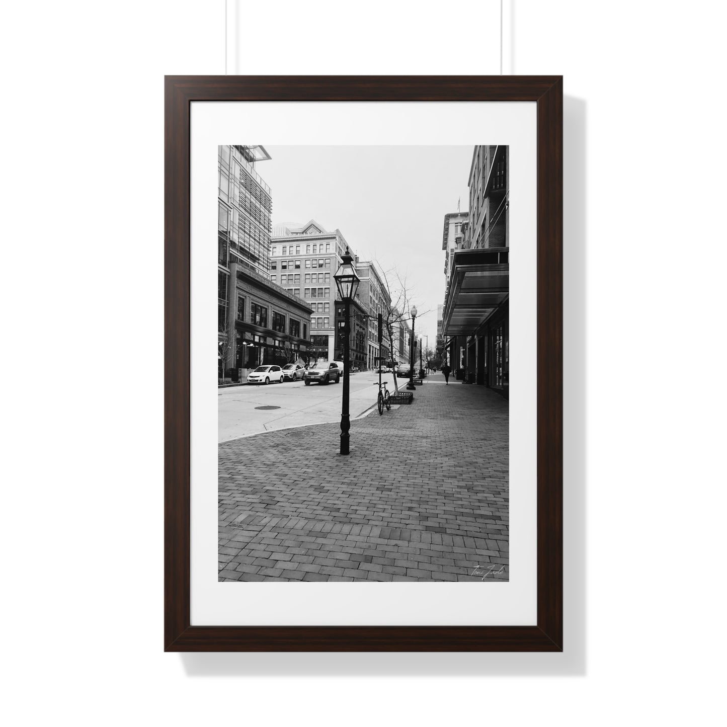 Eleventh Street - Framed Vertical Poster