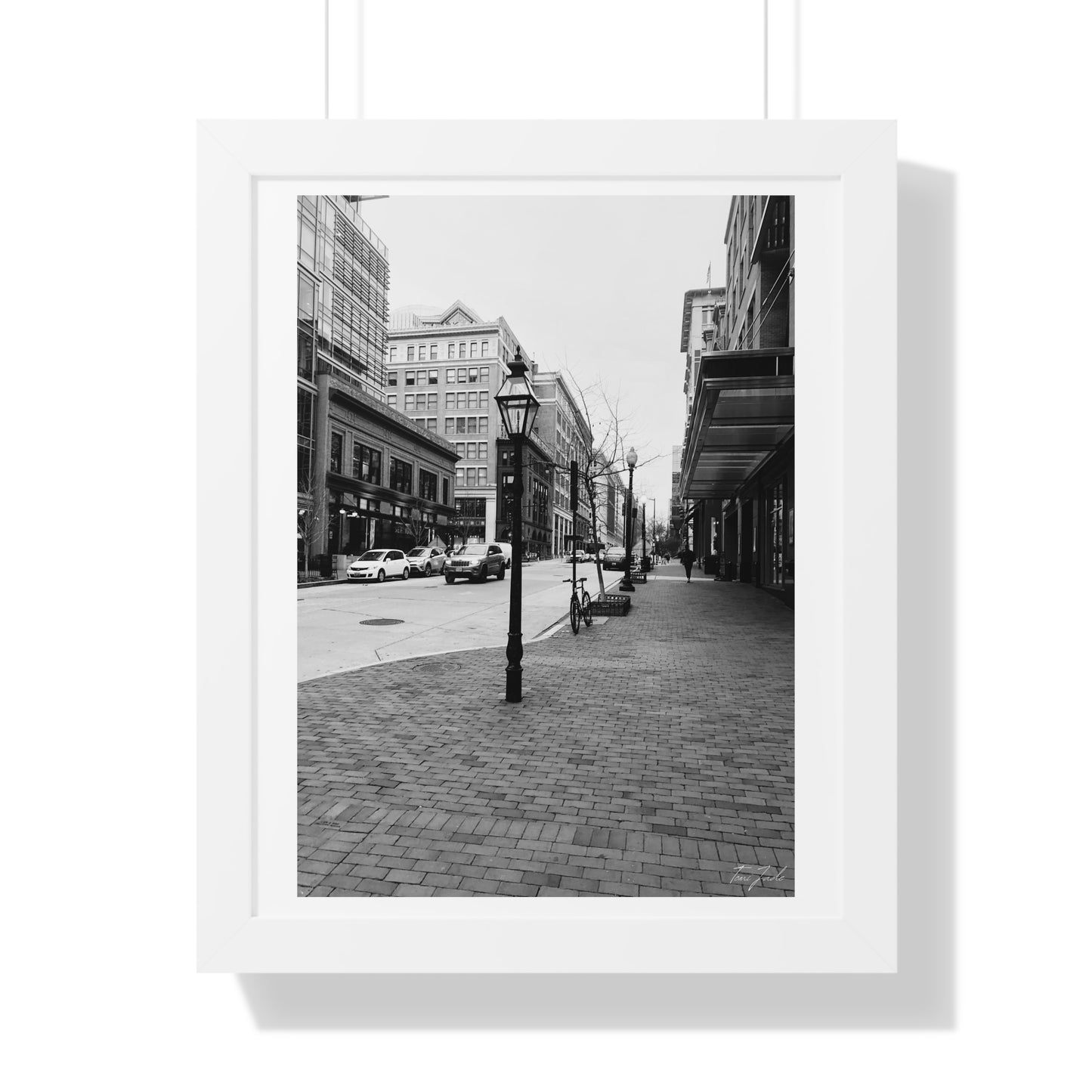 Eleventh Street - Framed Vertical Poster