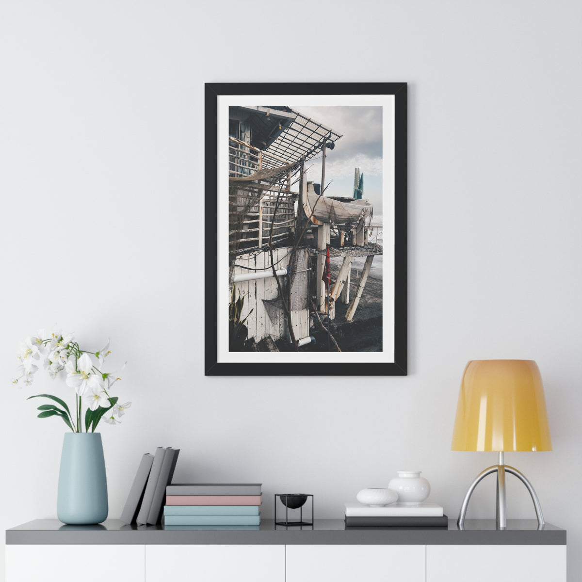 Long Mariner - Framed Vertical Poster