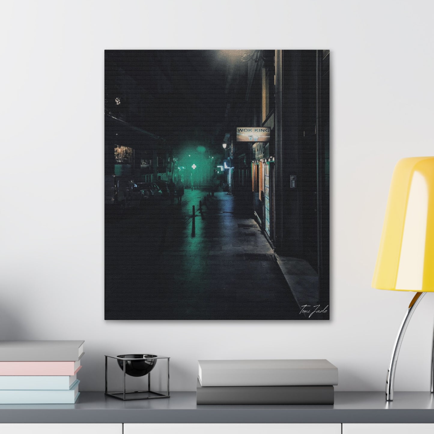 Night in Madrid - Canvas Gallery Wraps