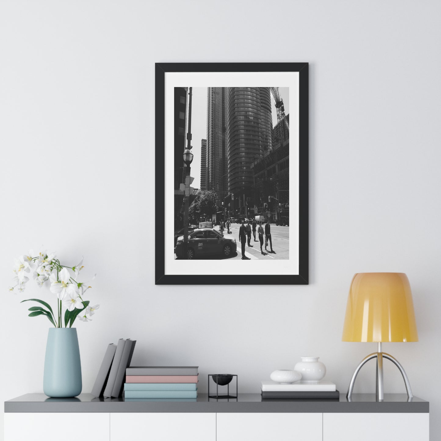 Bremner Boulevard - Framed Vertical Poster