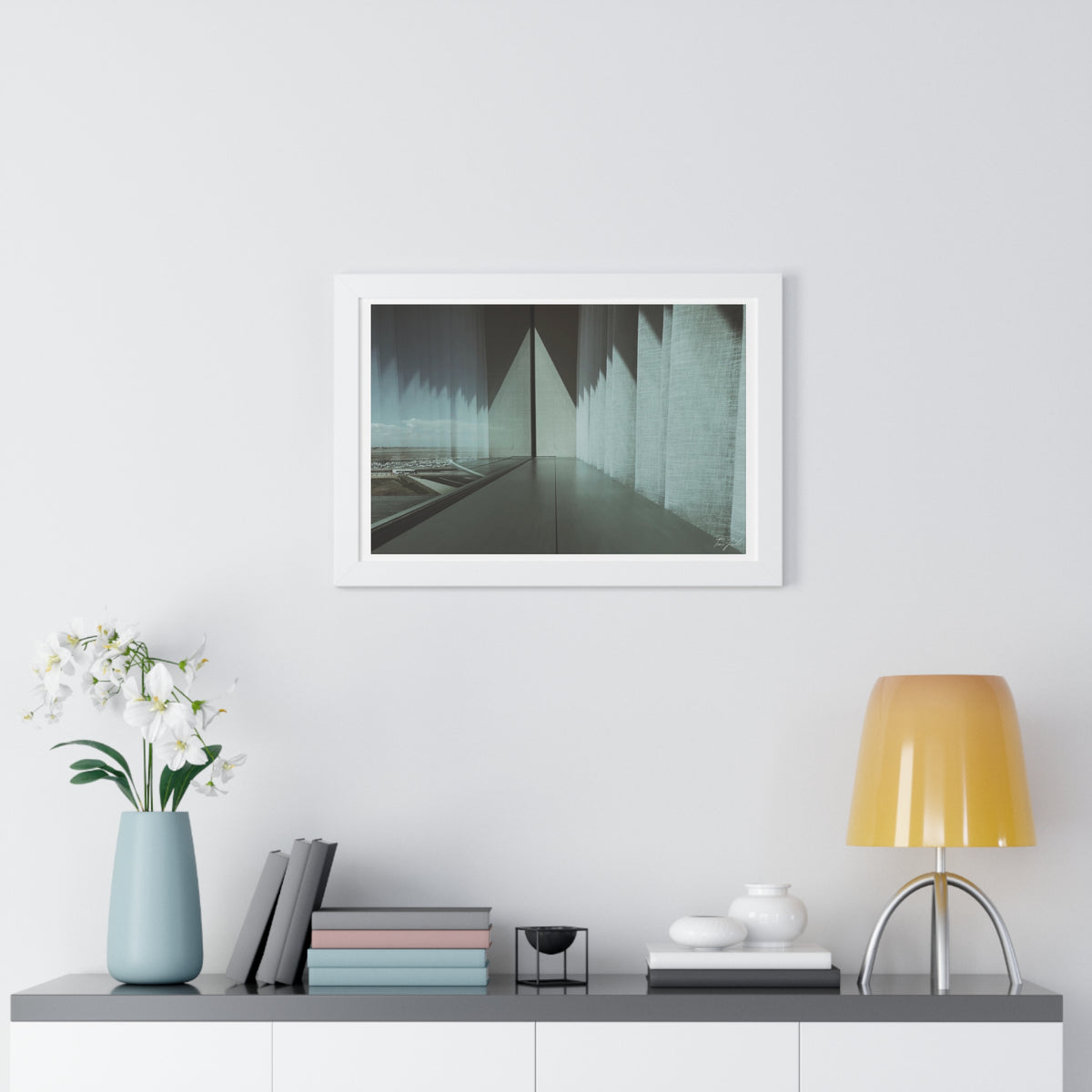 Balance of Symmetry - Framed Horizontal Poster